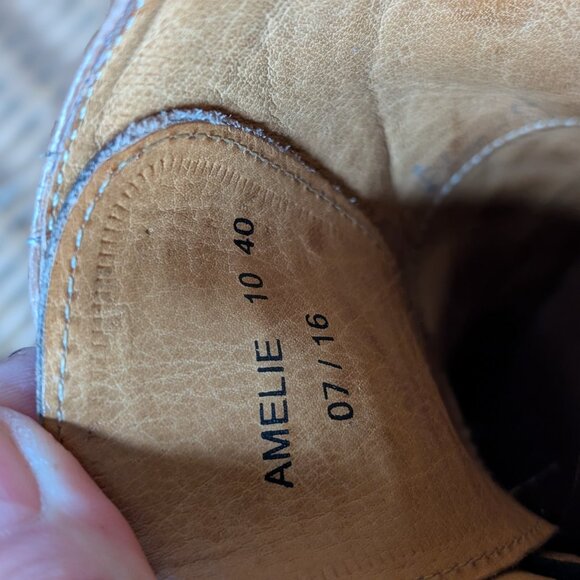 Melvin & Hamilton Colorful Leather Lace-Up Oxford Size 9.5 "Amelie" EUC Women's - Picture 10 of 10